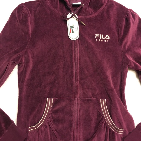 NWT Women’s Eliot fila hoodie jacket - Picture 3 of 4
